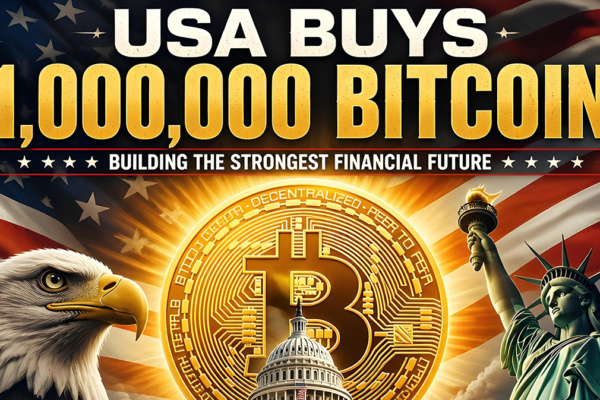 USA chtějí koupit milion BTC.
